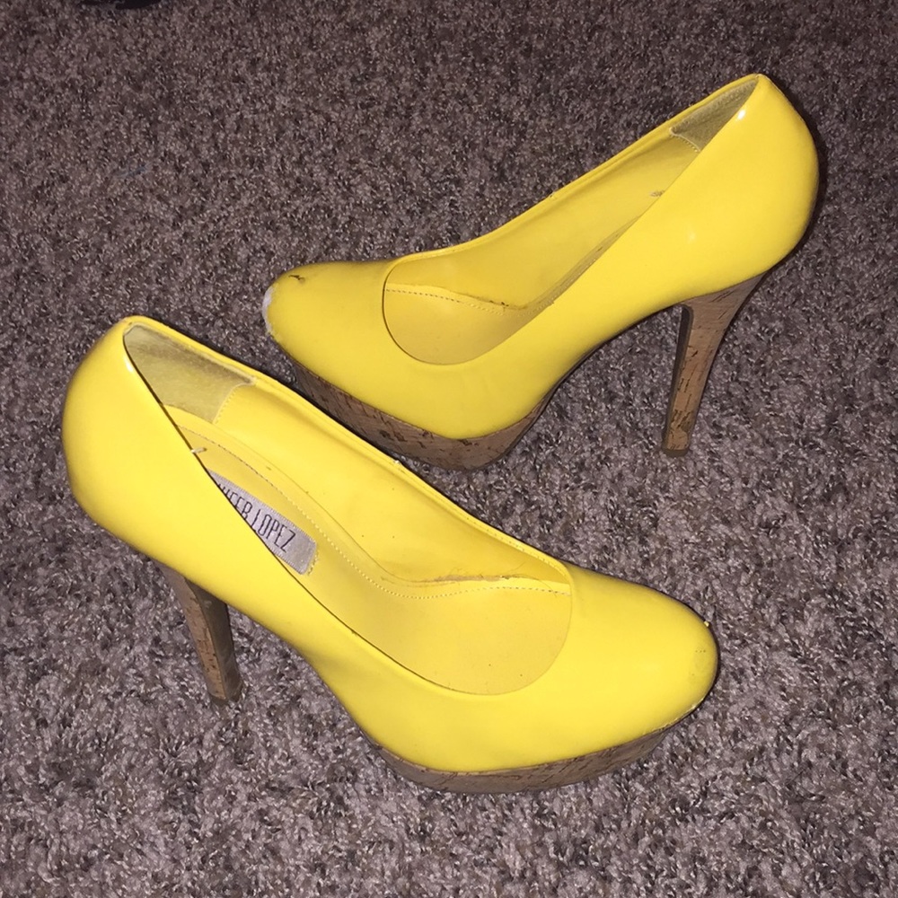 Yellow Pumps